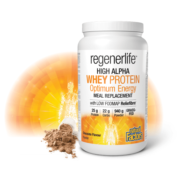 High Alpha Whey Protein, Chocolate Flavour, Regenerlife, image-lifestyle