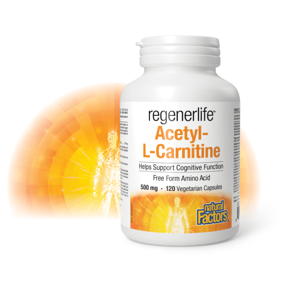 Acetyl-L-Carnitine 500 mg, Regenerlife, image-lifestyle