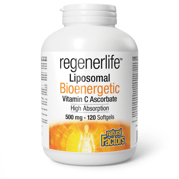 Liposomal Bioenergetic Vitamin C  500 mg  120 Softgels, image-hi-res