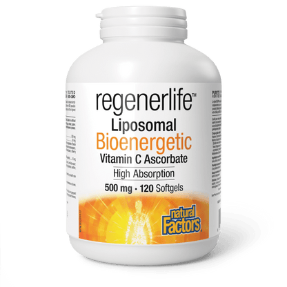 Liposomal Bioenergetic Vitamin C  500 mg  120 Softgels, image-hi-res