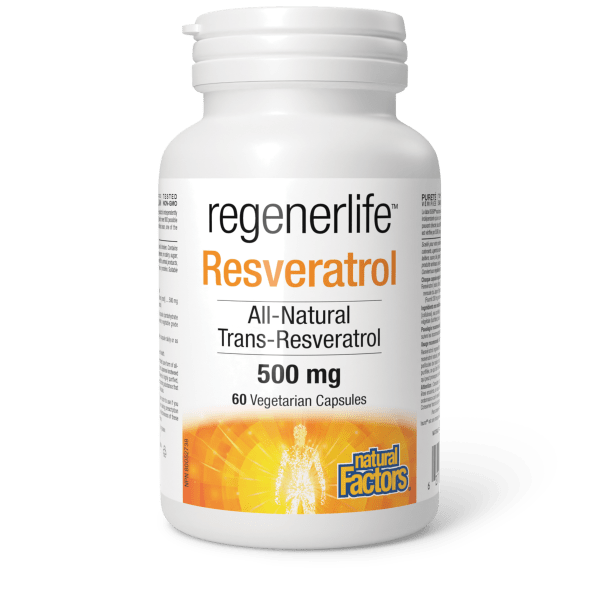 Resveratrol  500 mg  60 Vegetarian Capsules, image-hi-res