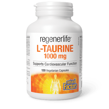 L-Taurine  1000 mg  120 Vegetarian Capsules, image-hi-res