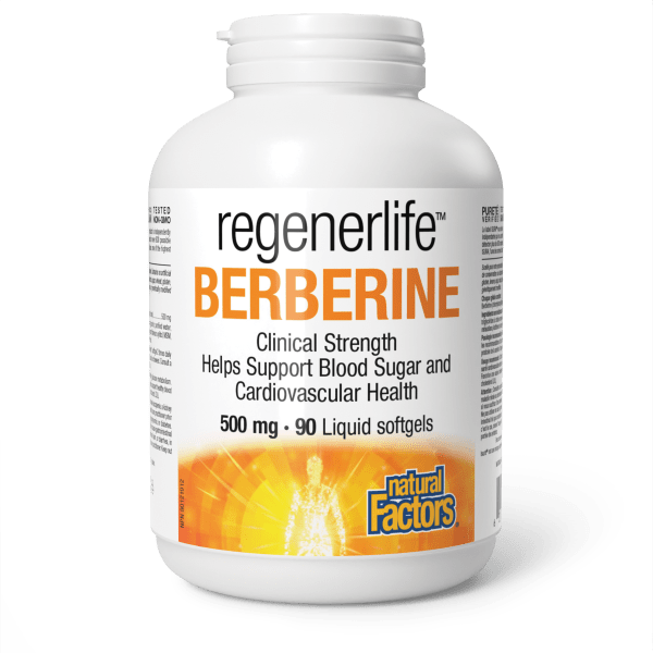 Berberine  500 mg  90 Liquid Softgels, image-hi-res