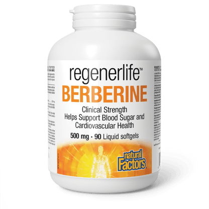 Berberine  500 mg  90 Liquid Softgels, image-hi-res
