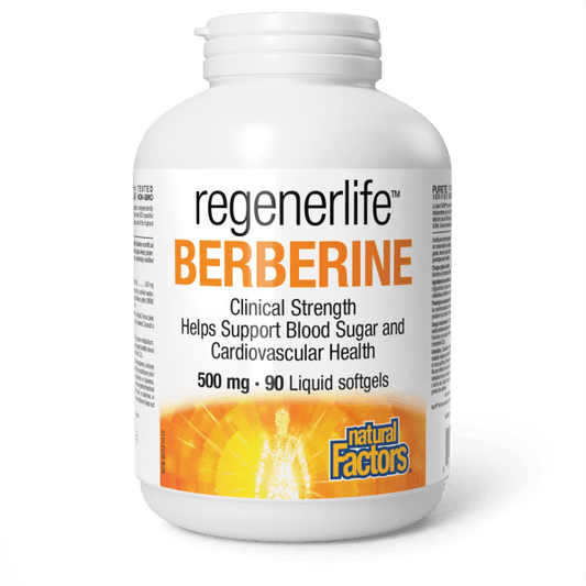 Berberine  500 mg  90 Liquid Softgels, image-hi-res