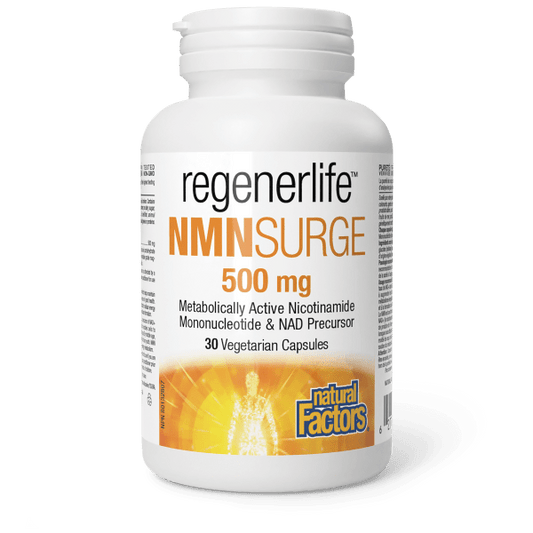 NMNSurge  500 mg  30 Vegetarian Capsules, image-hi-res