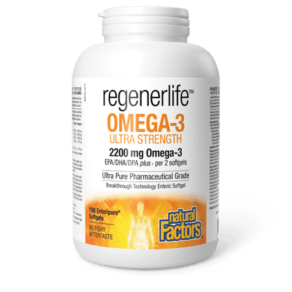 Omega-3 Ultra Strength  2200 mg  150 Enteripure® Softgels, image-hi-res