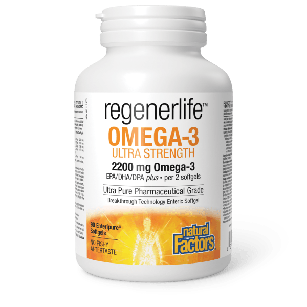 Omega-3 Ultra Strength, Regenerlife  Product Image - SKU 3521