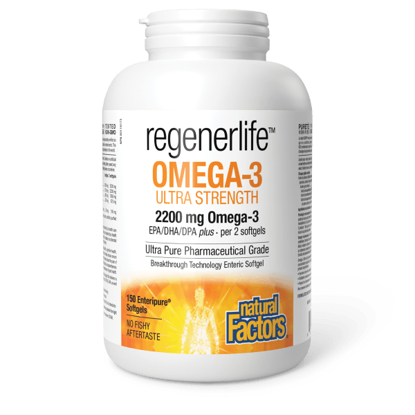 Omega-3 Ultra Strength, Regenerlife  Product Image - SKU 3522