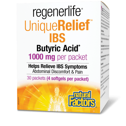 UniqueRelief™ IBS Butyric Acid  1000 mg  30 Packets, image-hi-res