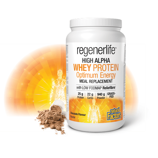 High Alpha Whey Protein, Regenerlife, Chocolate Flavour, image-lifestyle