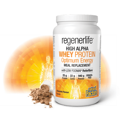 High Alpha Whey Protein, Regenerlife, Chocolate Flavour, image-lifestyle