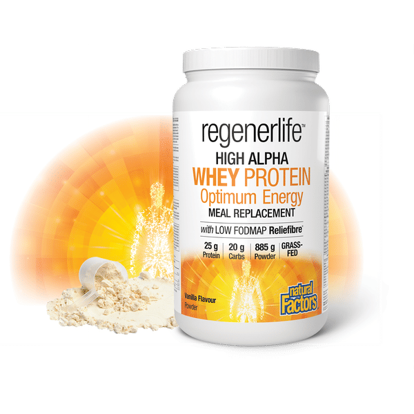 High Alpha Whey Protein, Regenerlife, Vanilla Flavour, image-lifestyle