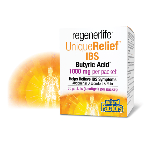 UniqueRelief IBS Butyric Acid 1000 mg, Regenerlife, image-lifestyle