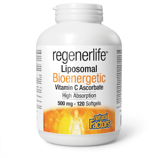 Liposomal Bioenergetic Vitamin C, RegenerLife Product Image - SKU 1357